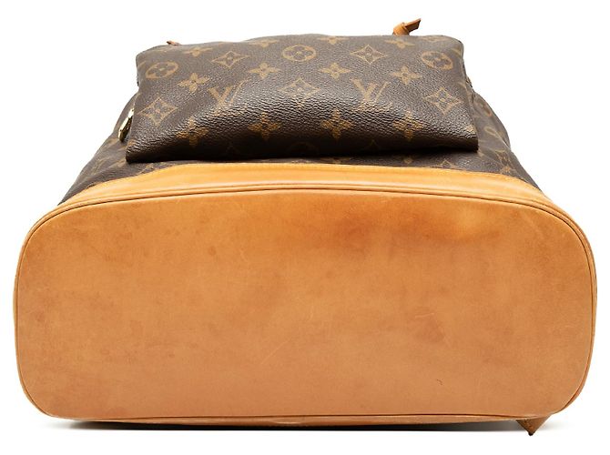 Zaino Louis Vuitton Monogram Montsouris GM marrone - vista 3
