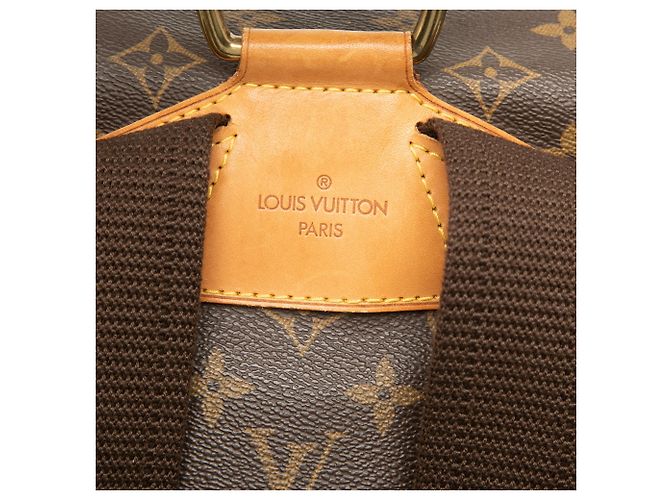 Zaino Louis Vuitton Monogram Montsouris GM marrone - vista 5