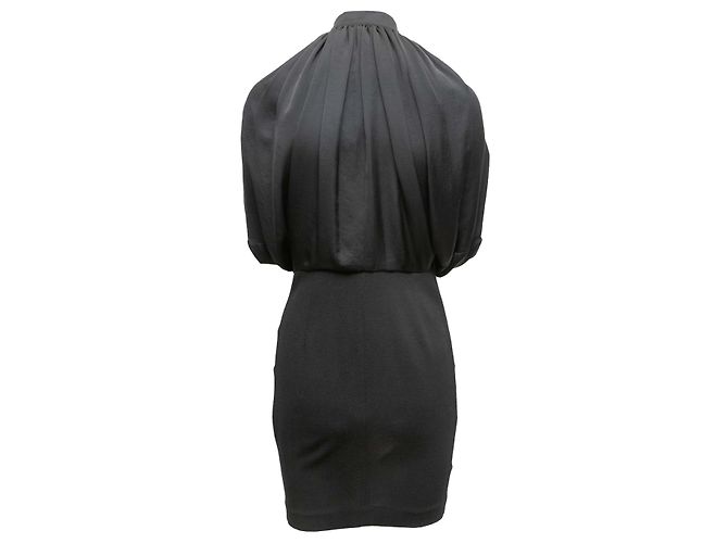 Abito arricciato nero Givenchy Taglia FR 40 - vista 3