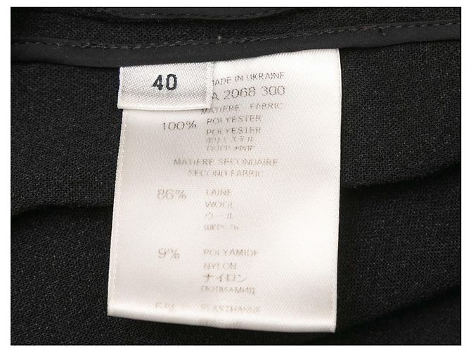 Abito arricciato nero Givenchy Taglia FR 40 - vista 5