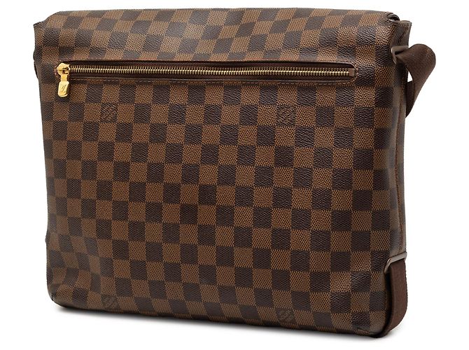 Borsa a tracolla Louis Vuitton Damier Ebene Brooklyn MM marrone - vista 2