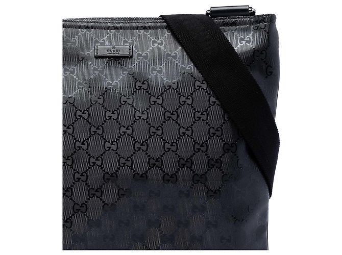Borsa a tracolla Gucci GG Imprime nera Nero - vista 7