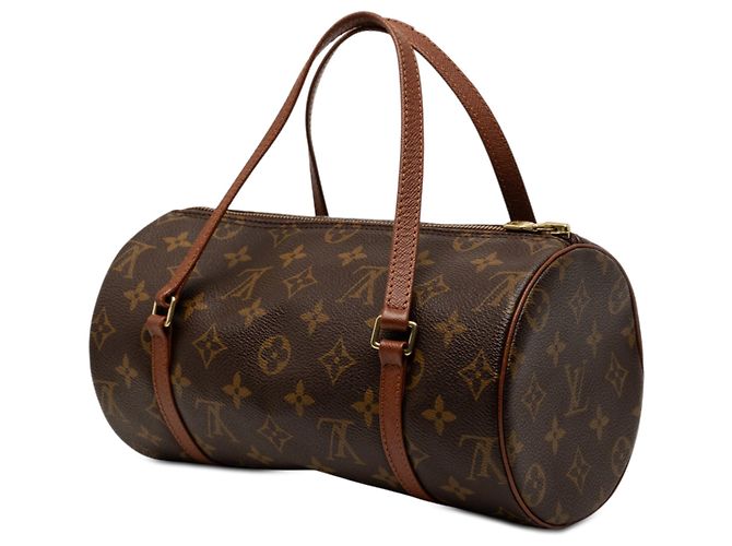 Borsa Louis Vuitton Monogram Papillon 26 marrone - vista 2