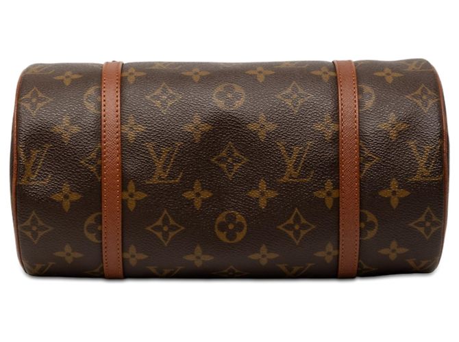 Borsa Louis Vuitton Monogram Papillon 26 marrone - vista 3