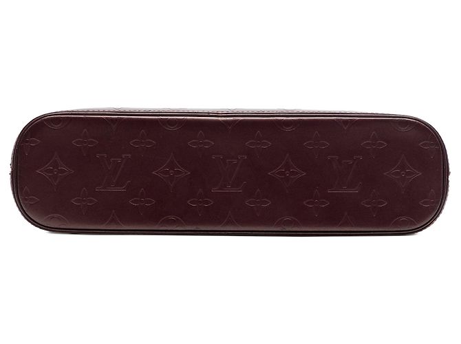 Bolso de hombro Louis Vuitton Monogram Mat Alston rojo Roja - vista 3
