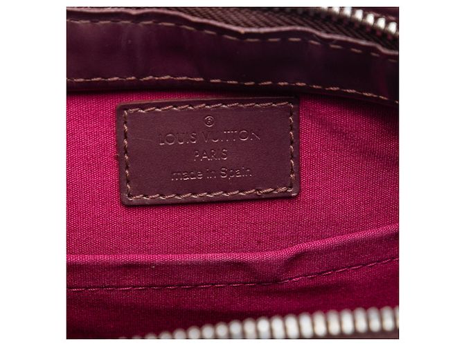 Bolso de hombro Louis Vuitton Monogram Mat Alston rojo Roja - vista 5
