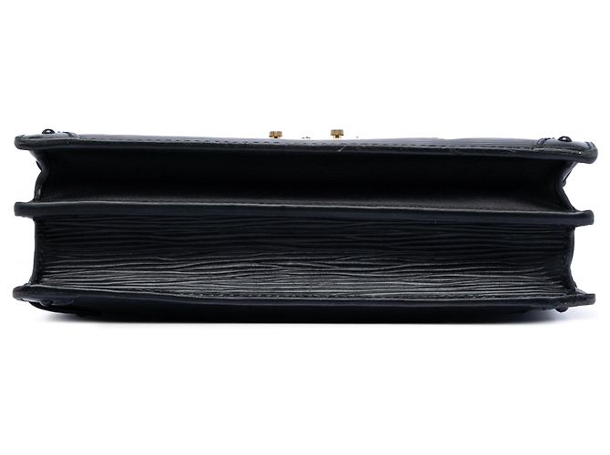 Borsa a tracolla Louis Vuitton Epi Trunk nera Nero - vista 3