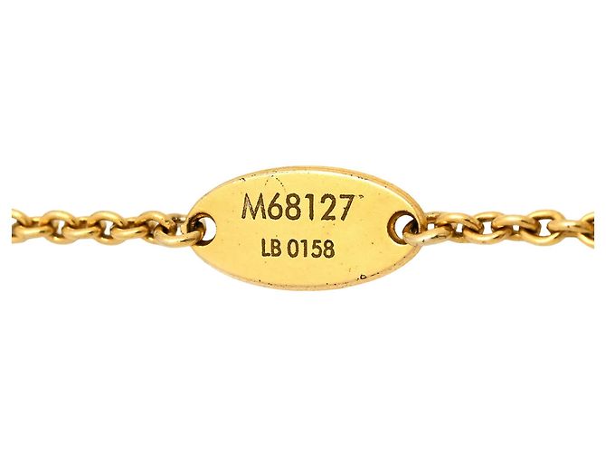 Bracciale con fiore placcato oro Louis Vuitton Gold D'oro - vista 5