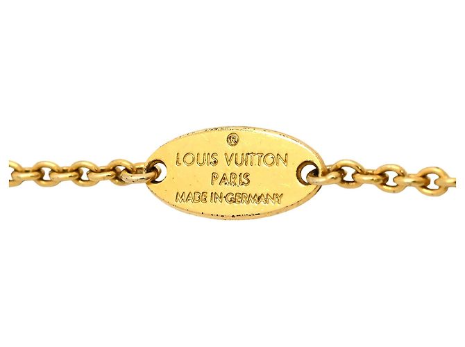 Bracciale con fiore placcato oro Louis Vuitton Gold D'oro - vista 6