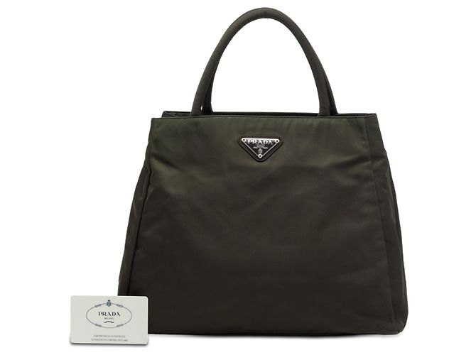 Tote Prada Tessuto braun - Ansicht 7