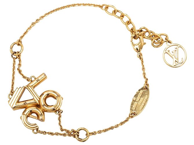 Bracciale LV & Me Love placcato oro Louis Vuitton D'oro - vista 2