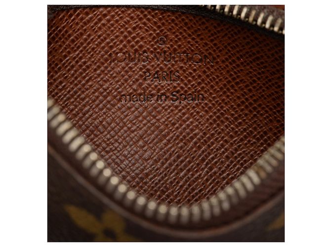 Portachiavi Louis Vuitton Monogram marrone - vista 5