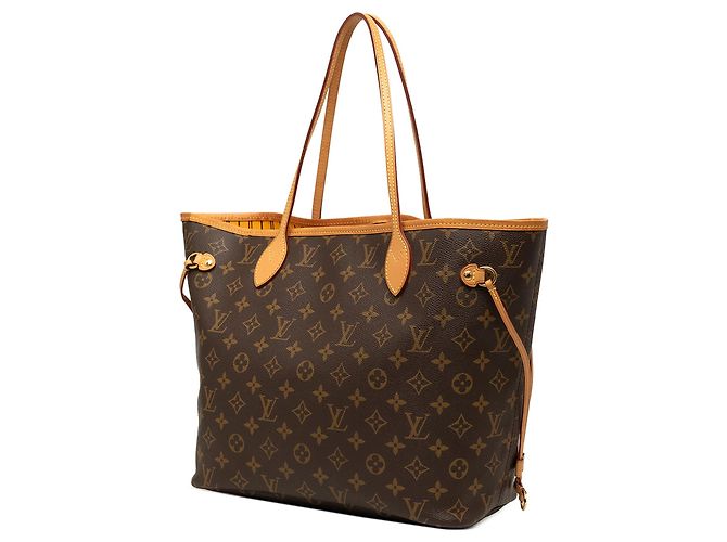 Borsa Tote Louis Vuitton Monogram Neverfull MM marrone - vista 2