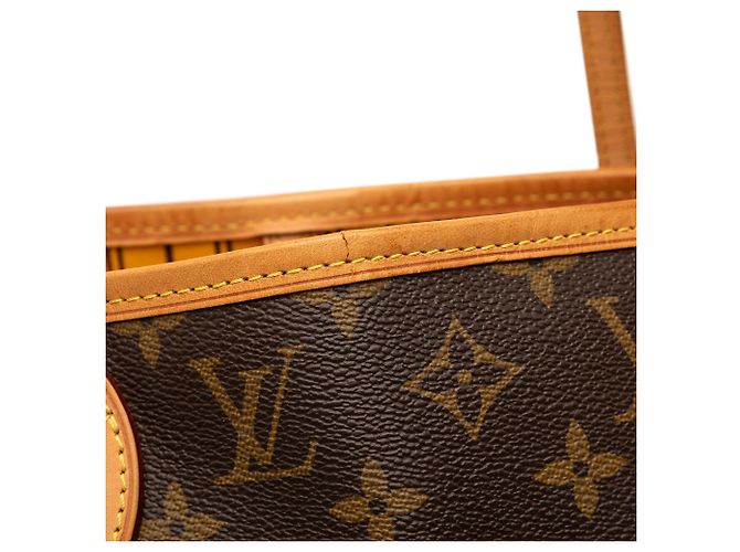 Borsa Tote Louis Vuitton Monogram Neverfull MM marrone - vista 6