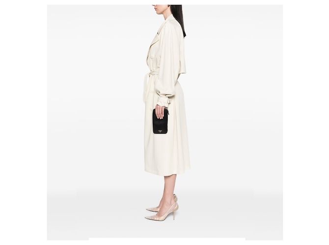 Portafoglio lungo con zip Prada Saffiano nero - vista 7