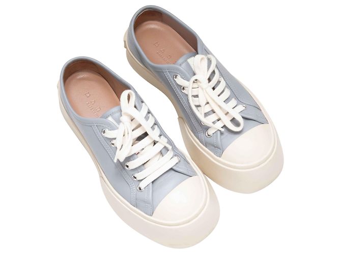 Sneakers con platform Marni Pablo Low-Top Azzurro Taille 36 Blu - vista 2