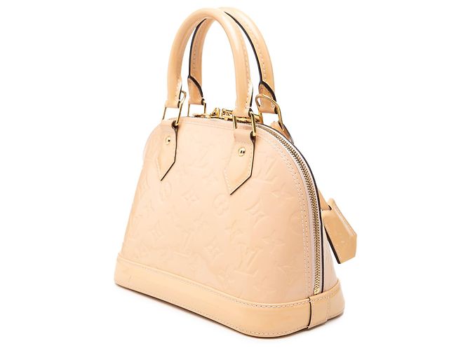 Borsa Louis Vuitton Monogram Vernis Alma BB Rosa - vista 2