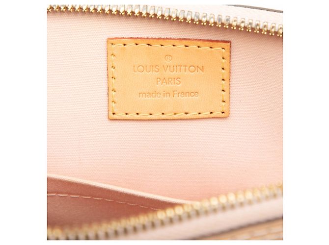 Borsa Louis Vuitton Monogram Vernis Alma BB Rosa - vista 5