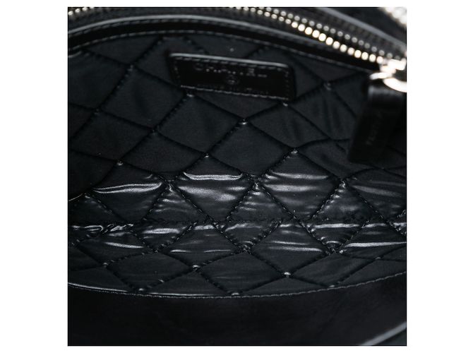 Clutch Votez Coco in pelle di vitello invecchiata nera Chanel Nero - vista 4