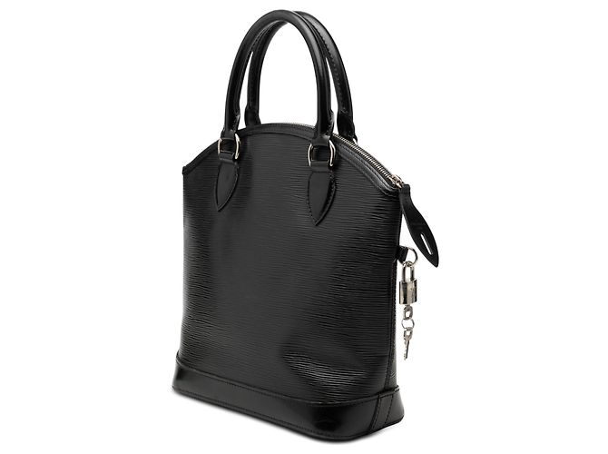 Borsa a mano verticale Epi Lockit nera Louis Vuitton Nero - vista 2