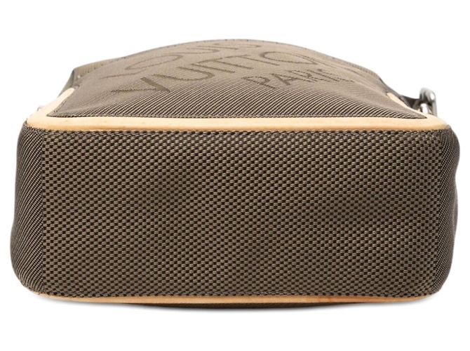 Borsa Messenger Citadin Louis Vuitton Damier Geant Marrone - vista 3