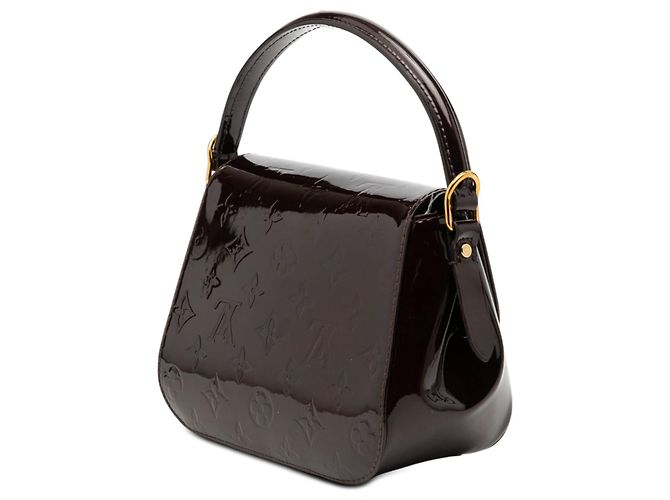 Borsa Louis Vuitton Monogram Vernis Pasadena viola Porpora - vista 2