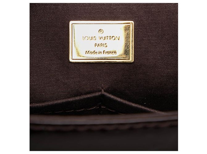 Borsa Louis Vuitton Monogram Vernis Pasadena viola Porpora - vista 6