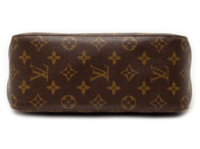 Borsa a tracolla Louis Vuitton Monogram Looping MM marrone - vista 3