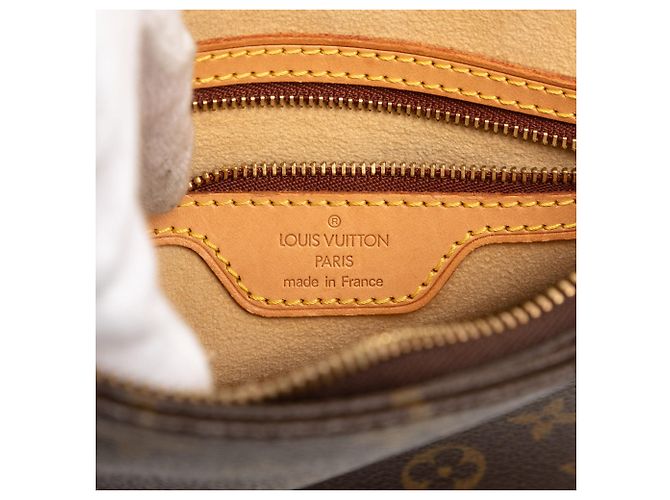 Borsa a tracolla Louis Vuitton Monogram Looping MM marrone - vista 5