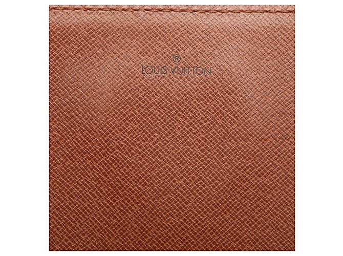 Borsa a tracolla marrone Louis Vuitton Monogram Cartouchiere GM - vista 5