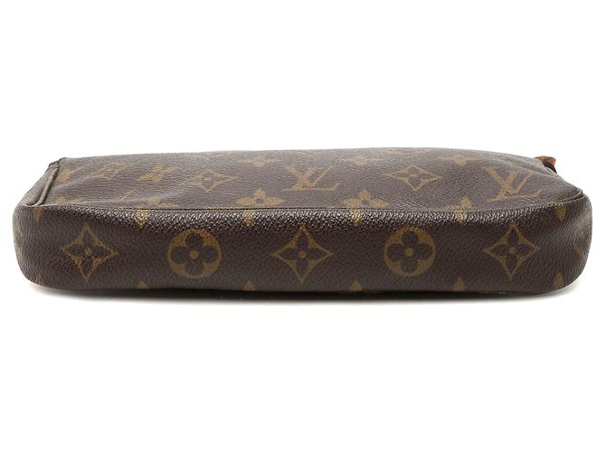Borsa a tracolla Louis Vuitton Monogram Pochette Accessoires marrone - vista 3