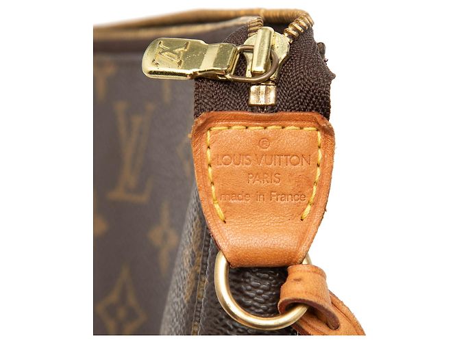 Borsa a tracolla Louis Vuitton Monogram Pochette Accessoires marrone - vista 5