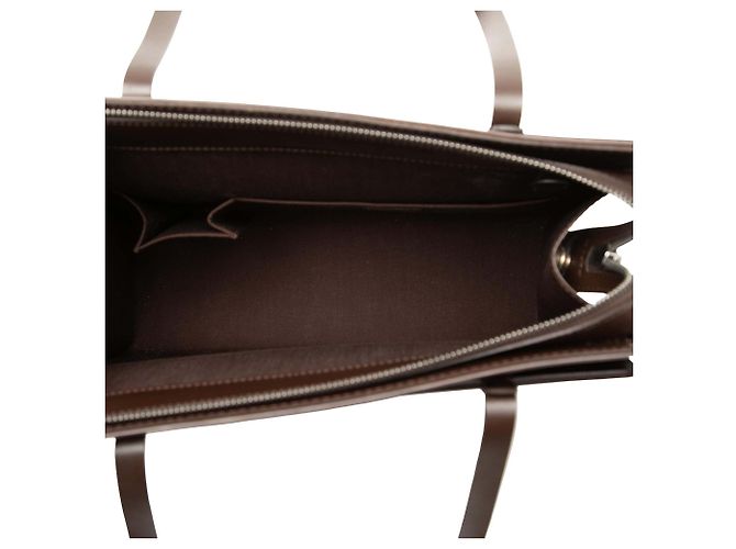 Borsa Louis Vuitton Epi Croisette PM marrone - vista 4