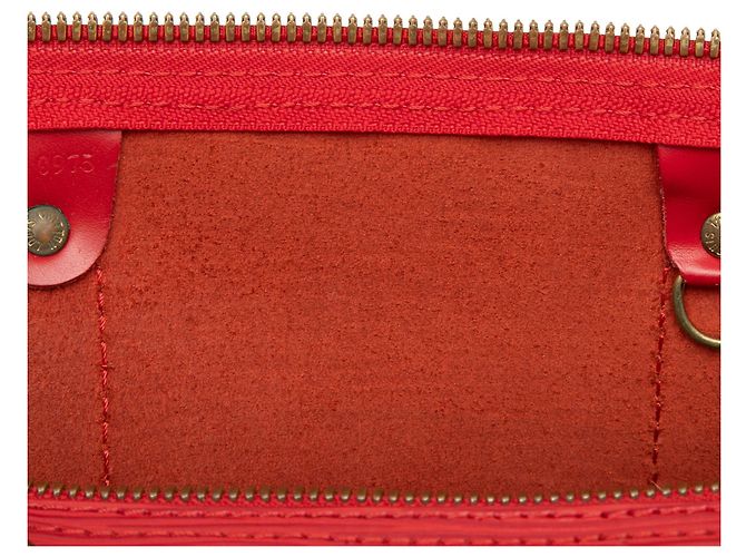 Borsa da viaggio Louis Vuitton Epi Keepall 45 rossa Rosso - vista 8