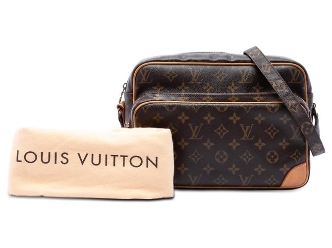 Borsa a tracolla Louis Vuitton Monogram Nil marrone - vista 7