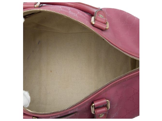Borsa Boston Gucci Medium GG Imprime Rosa - vista 4