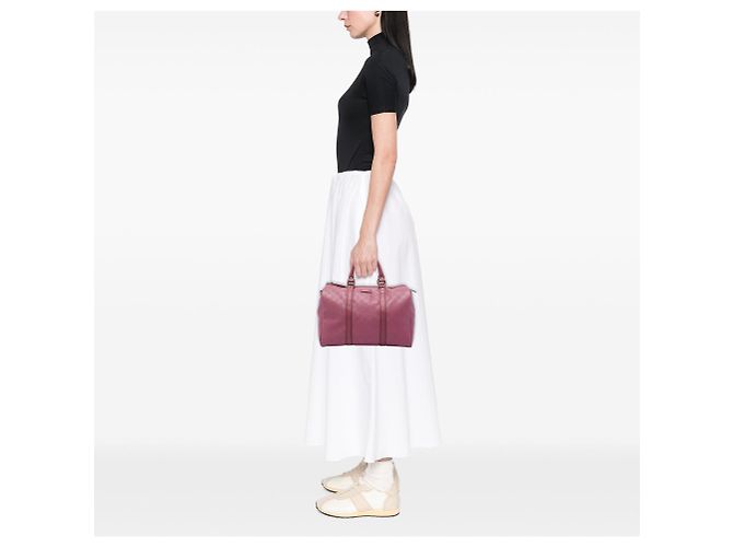 Borsa Boston Gucci Medium GG Imprime Rosa - vista 5