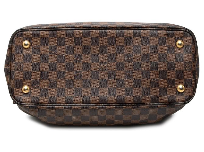 Borsa Ascot Damier Ebene marrone Louis Vuitton - vista 3