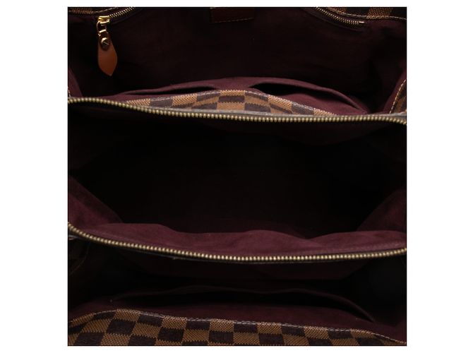 Borsa Ascot Damier Ebene marrone Louis Vuitton - vista 4