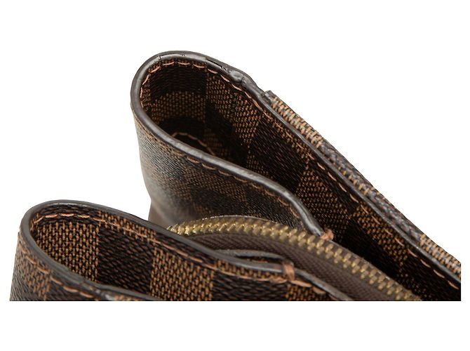 Borsa Ascot Damier Ebene marrone Louis Vuitton - vista 6