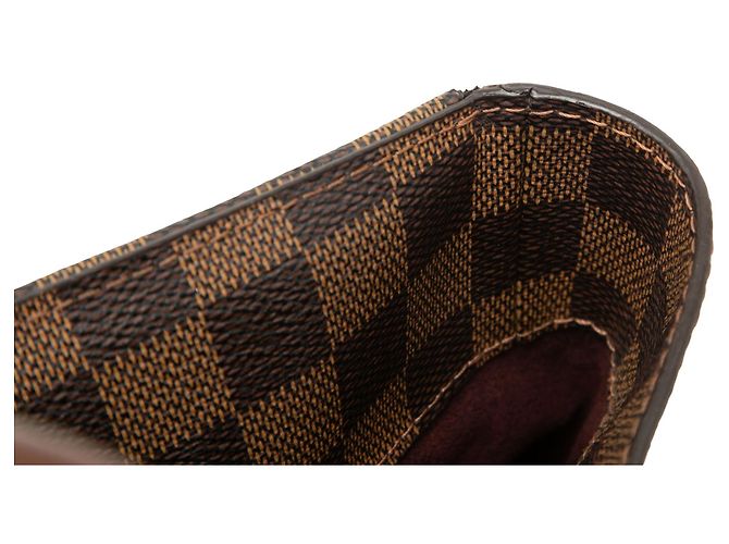 Borsa Ascot Damier Ebene marrone Louis Vuitton - vista 7