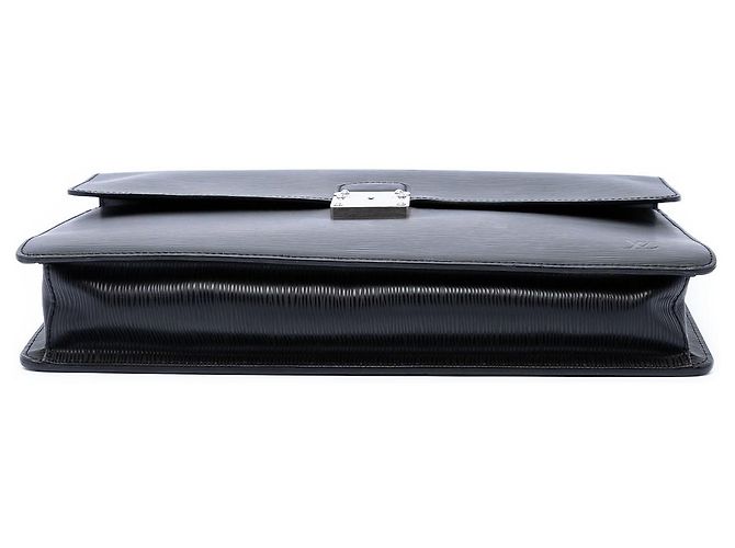 Borsa Business 1 Louis Vuitton Epi Robusto nera Nero - vista 3