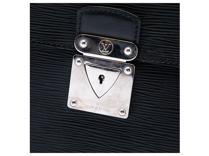 Borsa Business 1 Louis Vuitton Epi Robusto nera Nero - vista 5