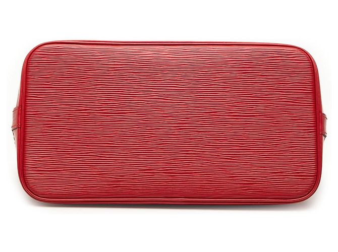 Borsa Louis Vuitton Epi Alma PM rossa Rot - Ansicht 3