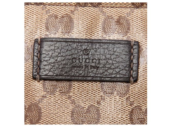 Borsa a tracolla Gucci GG Crystal beige - vista 5