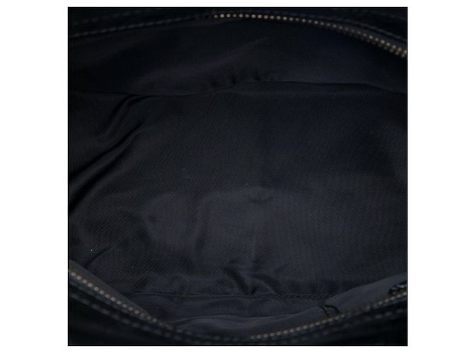 Burberry Beat Check Nylon und Lack Lowry Satchel in Grau - Ansicht 4