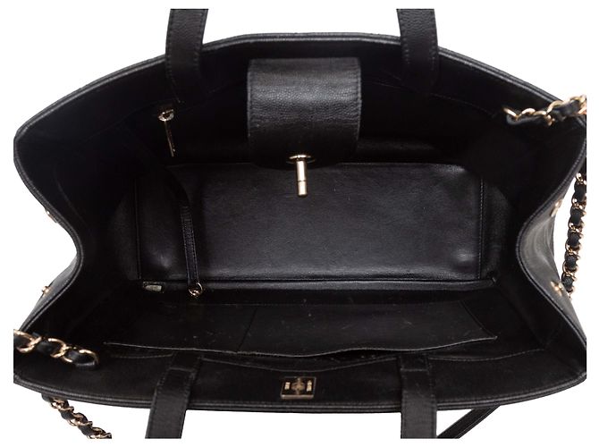 Borsa Tote Black Chanel Business Affinity Nero - vista 6