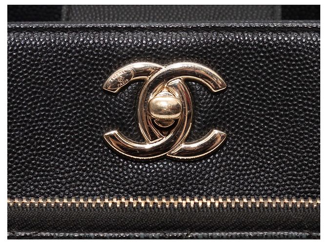 Borsa Tote Black Chanel Business Affinity Nero - vista 9