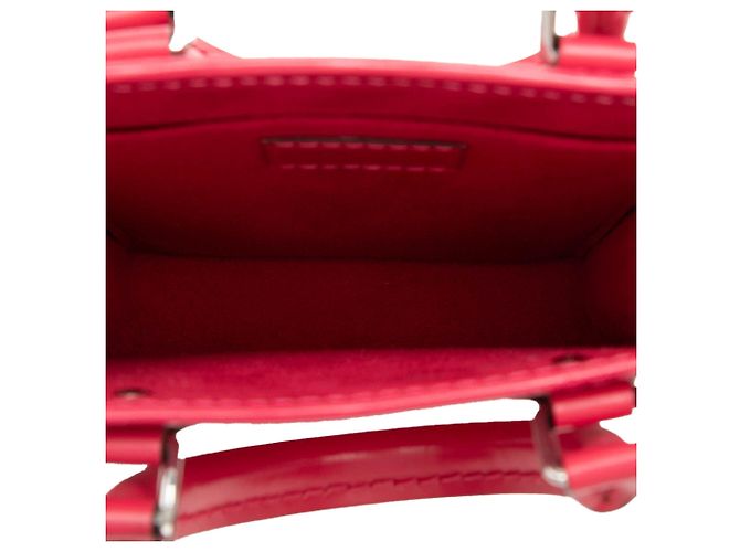 Petit Sac Plat Epi rosso Louis Vuitton - vista 4
