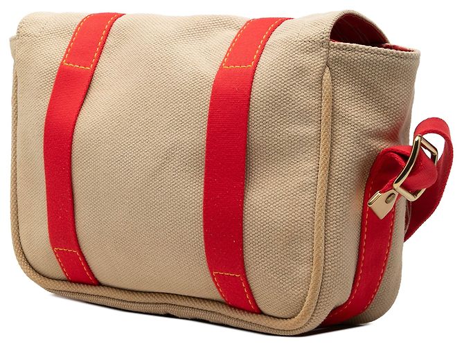 Borsa a tracolla Louis Vuitton Antigua Besace PM Beige - vista 2